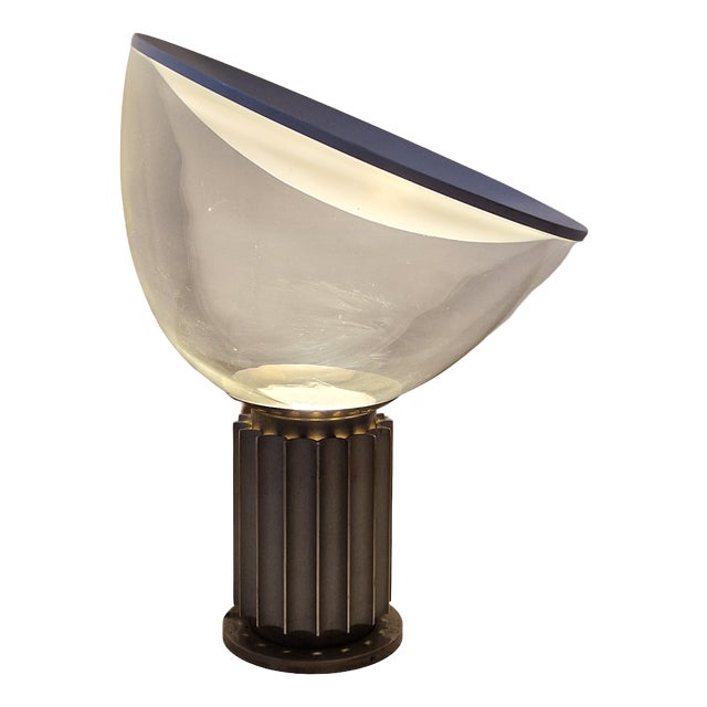 Taccia Table Lamp by Achille and Pier Giacomo Castiglioni for Flos, 1970s For Sale
