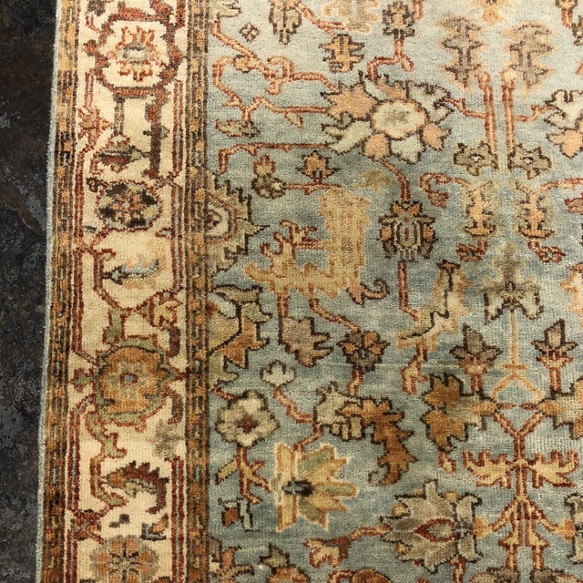 6ft X 4ft 1in Traditional Hand Woven Wool Area Rug | Chairish (640 x 640 Pixel)