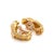 Cartier Panthere 18k Tri-Color Gold Clip On Huggie Earrings w/Paper For Sale - Image 10 of 11