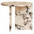 Not Yet Made - Made To Order White Calacatta Violet Marble Side Table with Round Top by Lebanto For Sale - Image 5 of 5