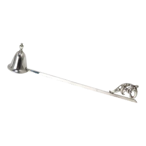 Vintage Mid 19th Century Retro Arts & Crafts Style Sterling Silver Candle Snuffer