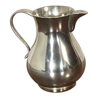 Vintage John Somers Brazil Pewter Creamer- Polished For Sale
