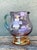 Vintage Boho Iridescent Glass Pitcher For Sale In West Palm - Image 6 of 7