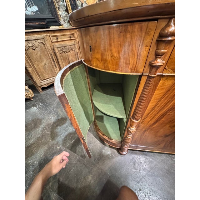 19th C. Italian Walnut Buffet For Sale - Image 10 of 10