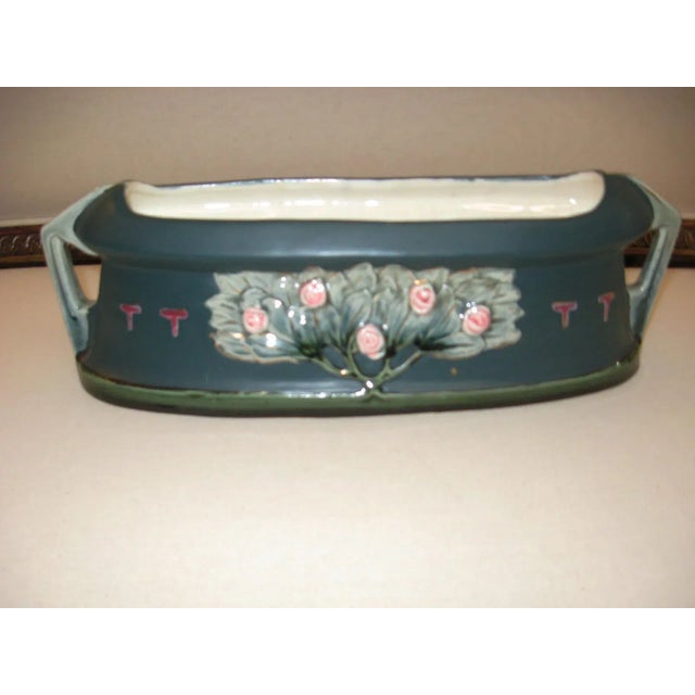 Antique Art Nouveau Austrian Planter For Sale - Image 4 of 4