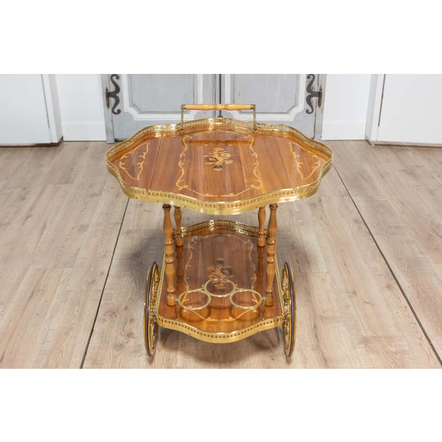 20th Century Swedish Bar Cart For Sale In Atlanta - Image 6 of 12