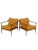 Mid-Century Modern Model 550 Armchairs by Walter Knoll, 1950s, Set of 2 For Sale