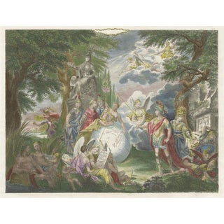 Allegorical Celebrations of the British Victories in America, 1880, Paper For Sale