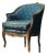 Antique French Louis XV Style Armchair For Sale