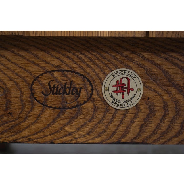 Stickley Mission Oak 2 Door Bookcase For Sale - Image 14 of 15