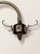 Mid-Century Wooden Coat Rack with Metal Hooks For Sale - Image 4 of 10