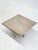 Beige Vintage Square Travertine Coffee Table, 1970s For Sale - Image 8 of 11
