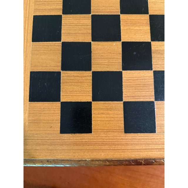 Anglo Raj 1950's Table Top Chess Board, India For Sale - Image 11 of 12