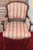 Mid-Century Modern Charles X Style Wooden Armchair with Fabric Upholstery, 1960s For Sale - Image 3 of 6