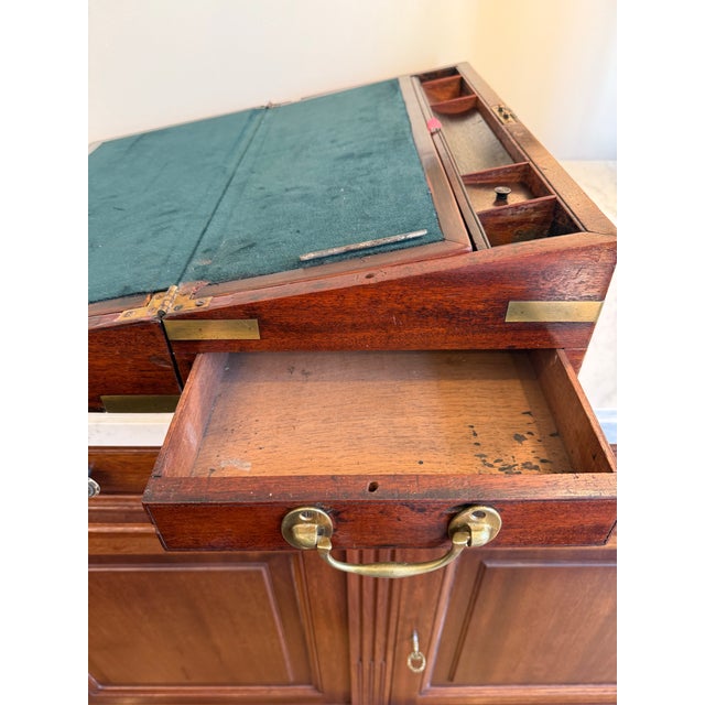 Campaign Mid 18th Century Campaign Writing Box For Sale - Image 3 of 12