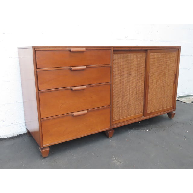 Tomlinson Mid Century Modern Long Credenza Sideboard Media Console 6437a For Sale - Image 17 of 17