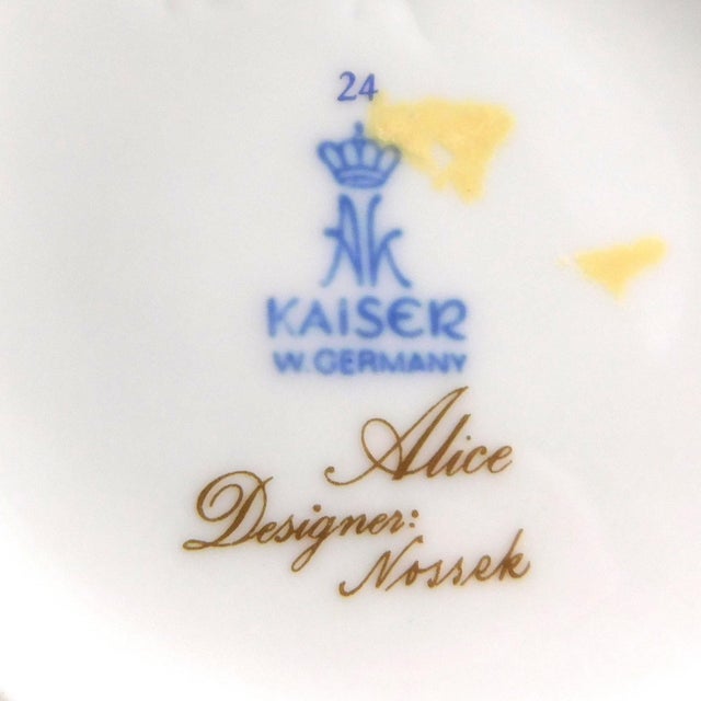 1950s Bruslem Alboth & Kaiser Floral Vase For Sale - Image 5 of 5