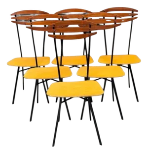 Chairs, 1960s, Set of 6