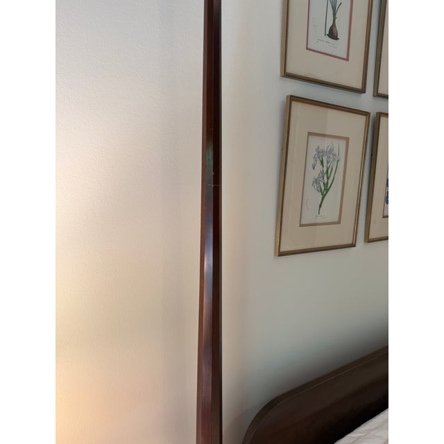 Traditional Antique Pencil Post Bed For Sale - Image 3 of 9