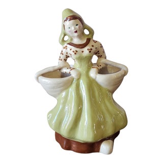 Vintage Mid Century Modern Kim Ward of Hollywood Ceramic Figurine, C1950s For Sale