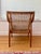 Brown Pair of 1960s Peter Hvidt & Orla Moregaard Teak Lounge Chairs With Caned Backs For Sale - Image 8 of 17
