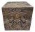 Antique 19th Century Victorian Hand Carved Wood Brass Folk Art Sculptural Box For Sale