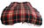 Islamic Dewey’s of Vermont 100% Plaid Wool Afghan Throw Blanket. Red and Green For Sale - Image 3 of 7