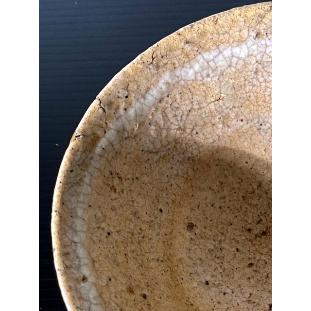 Korean Ceramic Ido Tea Bowl Chawan Joseon Dynasty For Sale - Image 4 of 12