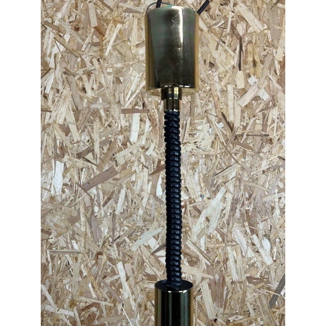 Black Mid-Century Modern Glass Pulegoso Pendant Lamp by Carlo Nason for Mazzega, 1960s For Sale - Image 8 of 13