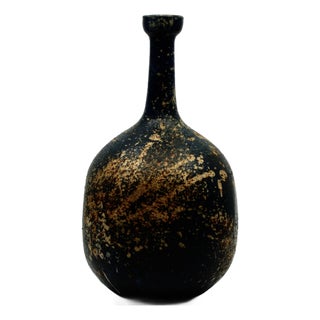 Brutalist Vase by Gerhard Liebenthron, Bremen, Germany, 1975 For Sale