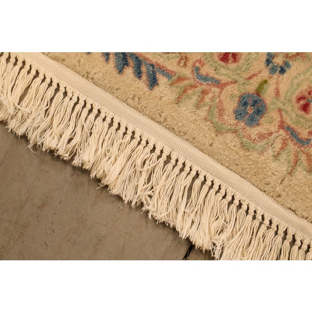 Kirmin Pattern Large Hand Tied 11' x 18' Fringed Area Rug For Sale - Image 12 of 18