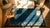 Vibrant Blue Color With Gold Figurative Borders Antique Chinese Peking Rug For Sale - Image 10 of 10
