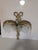 Baccarat Style Crystal Bronze Palm Tree Leaf Sconce Beautiful Ribbon at to with Tassle bottom under palm leaf Beautiful...