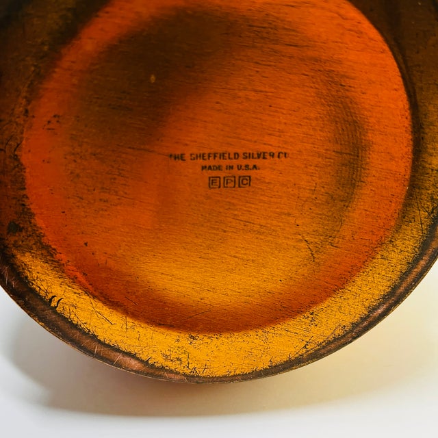 Copper Vintage Mid-Century Modern Copper Ice Bucket For Sale - Image 8 of 8