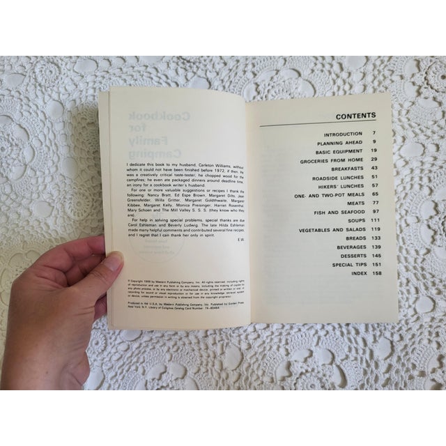 American Betty Crocker Cookbook for Family Camping by Elizabeth Williams For Sale - Image 3 of 10