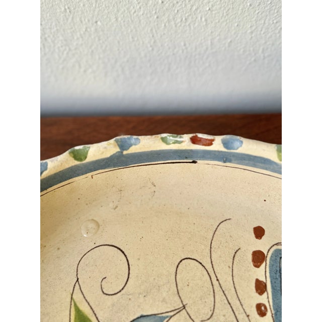 Vintage Tlaquepaque Mexican Large Bowl For Sale In Boise - Image 6 of 9