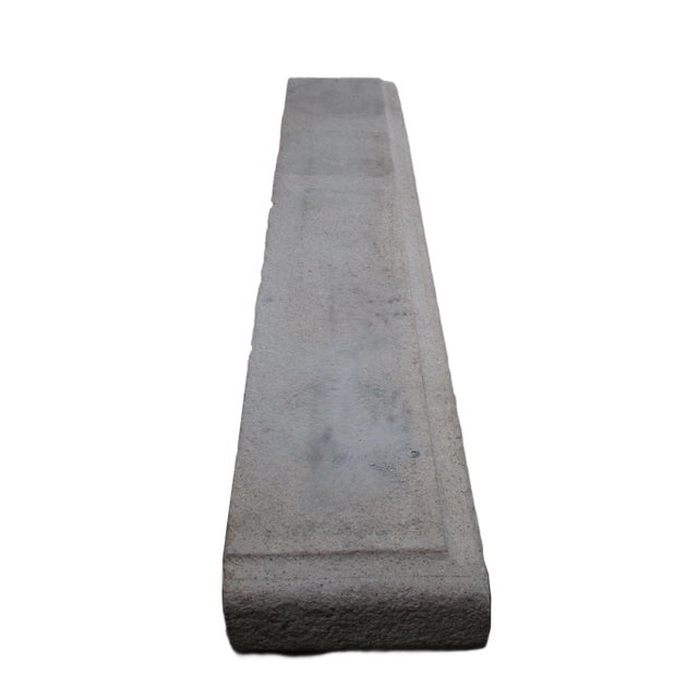 Late 19th Century 93" Long Low Garden Bench or Stepper For Sale - Image 4 of 9
