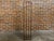 Mid 20th Century Mid Century Modern Tall and Narrow Iron Wine Rack with Leather Straps For Sale - Image 11 of 11