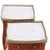 Pair of French Louis XV Style Marble-Top Nightstands or End Tables, C 1950 For Sale - Image 4 of 5