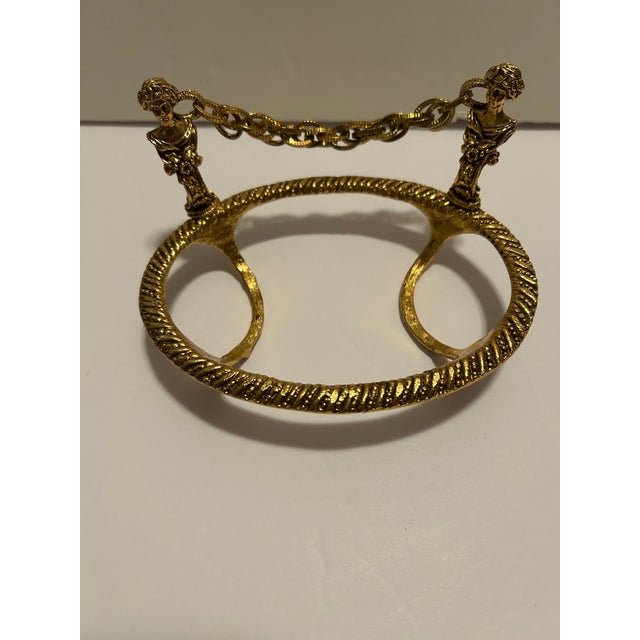 Hollywood Regency Ormolu Soap Dish For Sale - Image 6 of 12