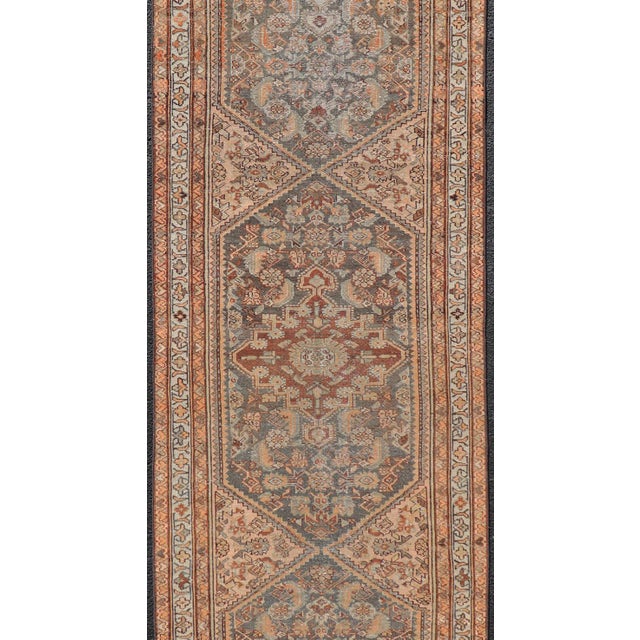Antique Malayer runner, rug EMB-9607-P13511, country of origin / type: Persian / Malayer, circa Early-20th Century....
