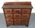 Traditional 19th Century Pine & Black Walnut Apothecary Cabinet For Sale - Image 3 of 14