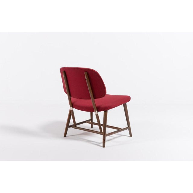 1950s TeVe Chair by Alf Svensson for Studio Ljungs For Sale - Image 5 of 12