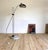 1970s Large Italian Adjustable Arc Floor Lamp in Marble and Chrome, 1970s For Sale - Image 5 of 8