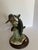 1990s Vintage Coastal Dolphin Sculpture on Wood Base For Sale - Image 5 of 8