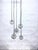 Space Age Cascade Pendant Light in Glass and Chrome by Rolf Krüger for Staff, 1960s For Sale - Image 9 of 15