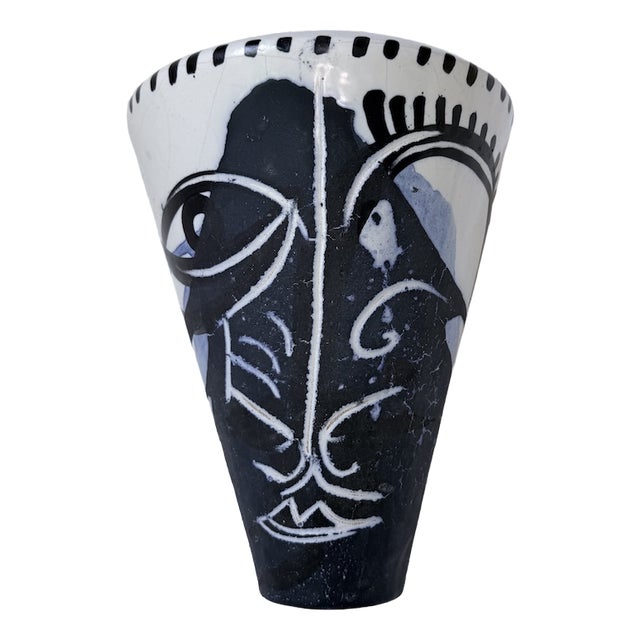 Ceramic Wall Light from Vallauris, 1990s For Sale