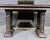 This stunning dining table designed by William Westenhaven for Witco shows the craftsmanship and nod to old world design....