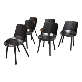 Stefan Diez for E15 Ch04 Houdini Side Chairs, Set of Six For Sale