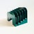 1990s Vintage 1990s Eldon Green Plastic Desk Organizer For Sale - Image 5 of 12